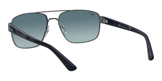 Ray-Ban RB 3663 men Ruthenium Pilot Sunglasses