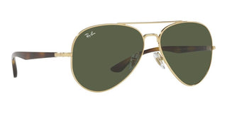 Ray-Ban RB 3675 unisex Gold Pilot Sunglasses