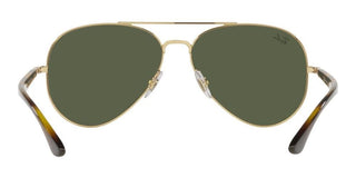 Ray-Ban RB 3675 unisex Gold Pilot Sunglasses