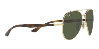 Ray-Ban RB 3675 unisex Gold Pilot Sunglasses