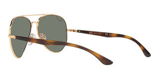 Ray-Ban RB 3675 unisex Gold Pilot Sunglasses