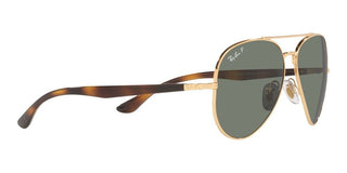 Ray-Ban RB 3675 unisex Gold Pilot Sunglasses