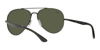 Ray-Ban RB 3675 unisex Black Pilot Sunglasses