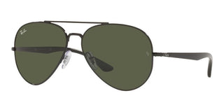 Ray-Ban RB 3675 unisex Black Pilot Sunglasses