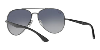 Ray-Ban RB 3675 unisex Ruthenium Pilot Sunglasses