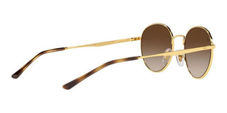 Ray-Ban RB 3681 unisex Gold Round Sunglasses