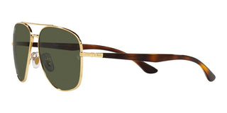 Ray-Ban RB 3683 unisex Gold Pilot Sunglasses