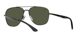 Ray-Ban RB 3683 unisex Black Pilot Sunglasses