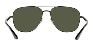 Ray-Ban RB 3683 unisex Black Pilot Sunglasses