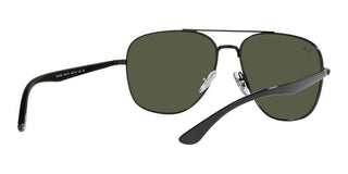 Ray-Ban RB 3683 unisex Black Pilot Sunglasses