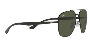 Ray-Ban RB 3683 unisex Black Pilot Sunglasses