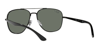 Ray-Ban RB 3683 unisex Black Pilot Sunglasses