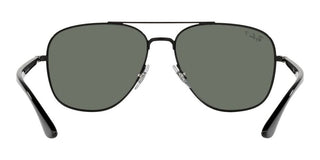 Ray-Ban RB 3683 unisex Black Pilot Sunglasses