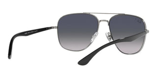 Ray-Ban RB 3683 unisex Ruthenium Pilot Sunglasses