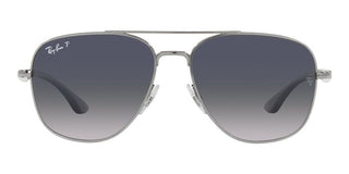 Ray-Ban RB 3683 unisex Ruthenium Pilot Sunglasses