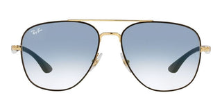 Ray-Ban RB 3683 unisex Blue Pilot Sunglasses