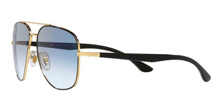 Ray-Ban RB 3683 unisex Gold Pilot Sunglasses