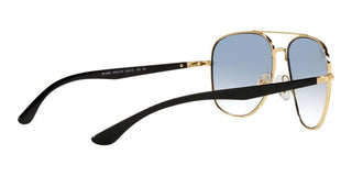 Ray-Ban RB 3683 unisex Gold Pilot Sunglasses