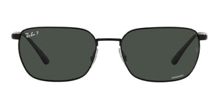 Ray-Ban RB 3684CH unisex Black Rectangle Sunglasses