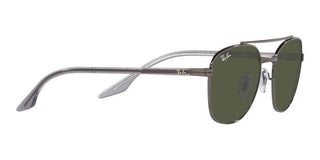 Ray-Ban RB 3688 unisex Ruthenium Geometric Sunglasses