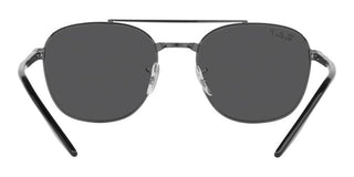 Ray-Ban RB 3688 unisex Ruthenium Geometric Sunglasses