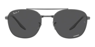 Ray-Ban RB 3688 unisex Ruthenium Geometric Sunglasses