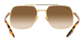 Ray-Ban RB 3699 unisex Gold Pilot Sunglasses