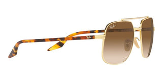 Ray-Ban RB 3699 unisex Gold Pilot Sunglasses