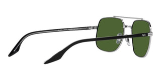 Ray-Ban RB 3699 unisex Silver Pilot Sunglasses