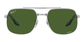 Ray-Ban RB 3699 unisex Silver Pilot Sunglasses