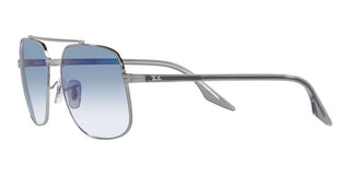 Ray-Ban RB 3699 unisex Silver Pilot Sunglasses