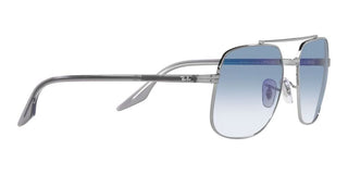 Ray-Ban RB 3699 unisex Silver Pilot Sunglasses