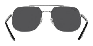 Ray-Ban RB 3699 unisex Ruthenium Pilot Sunglasses