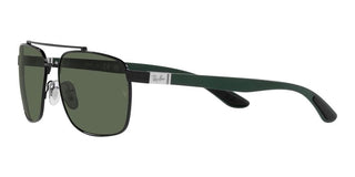 Ray-Ban RB 3701 men Black Squared Sunglasses