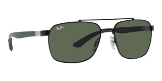 Ray-Ban RB 3701 men Black Squared Sunglasses