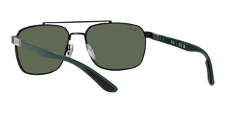 Ray-Ban RB 3701 men Black Squared Sunglasses