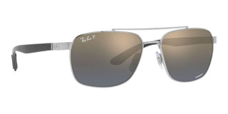 Ray-Ban RB 3701 men Silver Squared Sunglasses