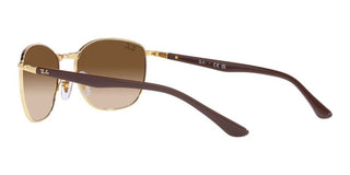 Ray-Ban RB 3702 unisex Brown Pilot Sunglasses