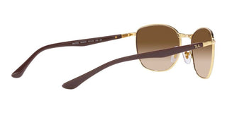 Ray-Ban RB 3702 unisex Brown Pilot Sunglasses