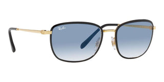 Ray-Ban RB 3705 unisex Black Geometric Sunglasses