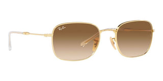 Ray-Ban RB 3706 unisex Gold Geometric Sunglasses