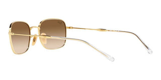 Ray-Ban RB 3706 unisex Gold Geometric Sunglasses