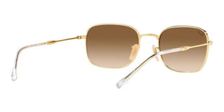 Ray-Ban RB 3706 unisex Gold Geometric Sunglasses