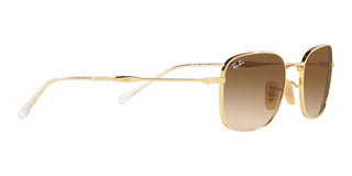 Ray-Ban RB 3706 unisex Gold Geometric Sunglasses