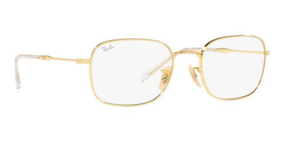 Ray-Ban RB 3706 unisex Gold Geometric Sunglasses