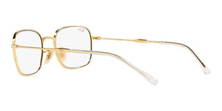 Ray-Ban RB 3706 unisex Gold Geometric Sunglasses