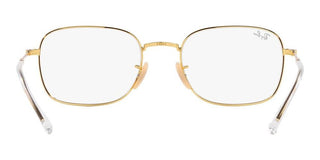 Ray-Ban RB 3706 unisex Gold Geometric Sunglasses