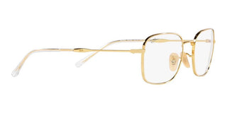 Ray-Ban RB 3706 unisex Gold Geometric Sunglasses