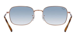 Ray-Ban RB 3706 unisex Gold Geometric Sunglasses