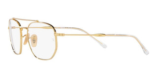 Ray-Ban RB 3707 unisex Gold Pilot Sunglasses